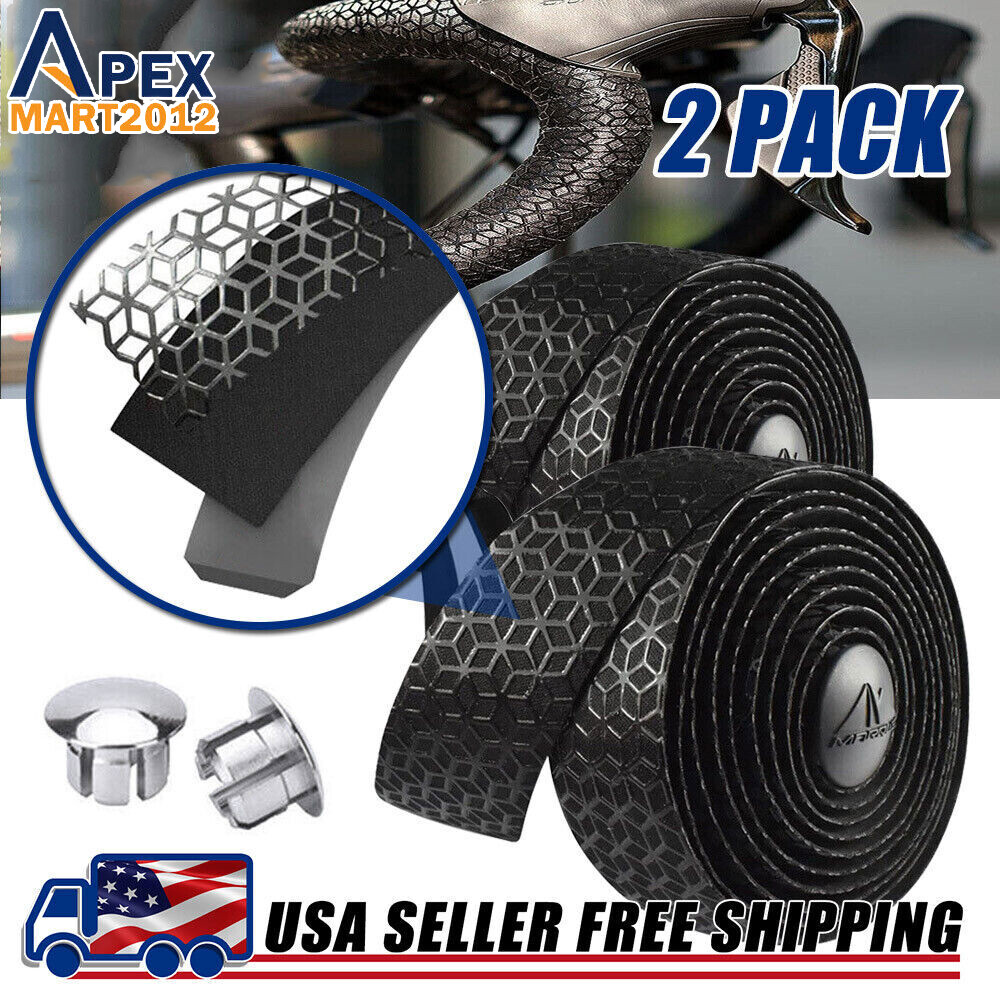 Bicycle Handlebar Tape Cycling Road Bike Soft EVA Non-Slip Handle Bar Wrap Strap
