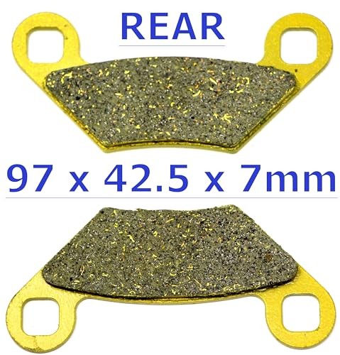 Front Rear Brake Pads for Polaris Sportsman 570 EFI X2 570 SP Forest Tracker