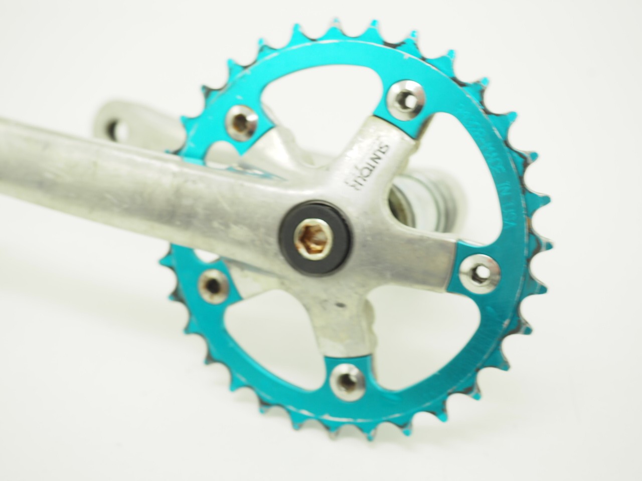 Vintage Suntour XC-Comp 175mm Triple Crankset w/RPM BB-7420/ 32T Chainring
