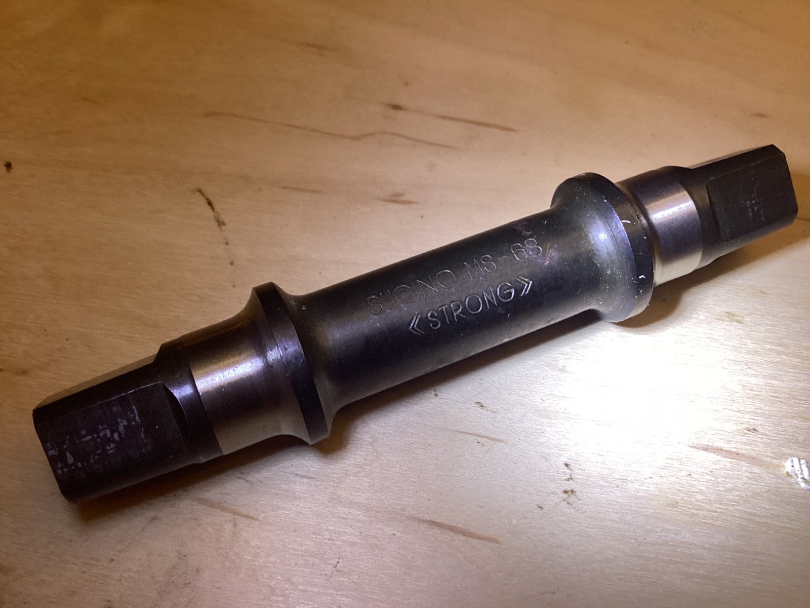 Sugino MS-68 Strong Bottom Bracket Spindle 68×108 Japan Nishiki Shogun Trek JIS