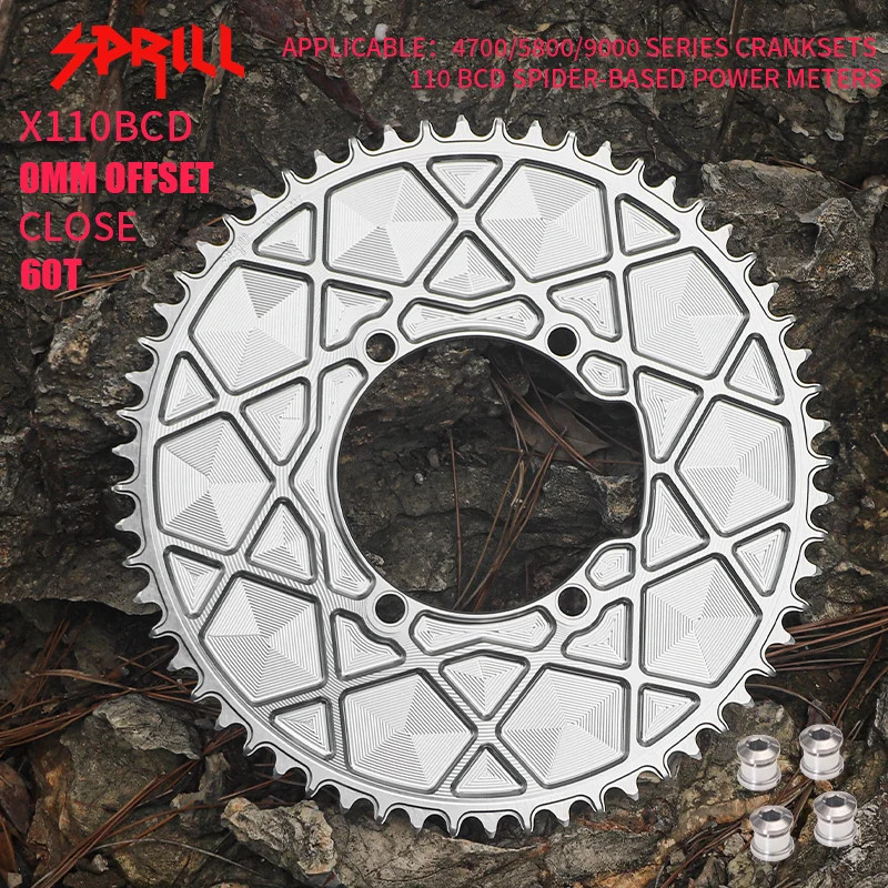 110BCD AERO Narrow Wide Chainring 54-66T Bicycle Chainwheel 9-12speed Sprocket
