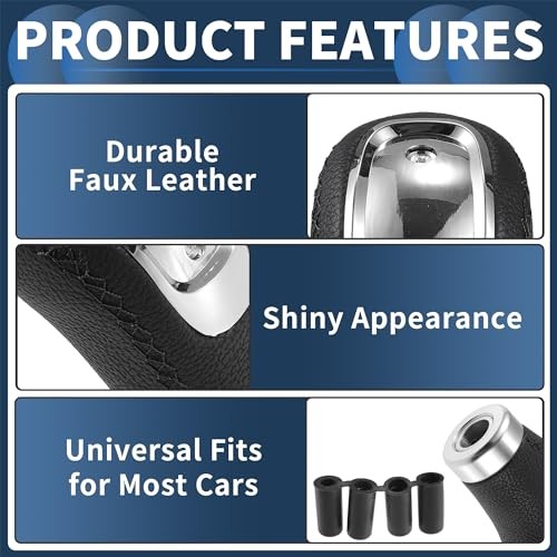 9.4cm Universal Shift Knob for 5/6 Speed Manual Transmission