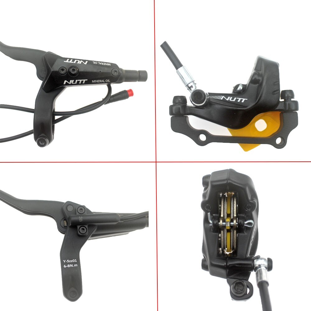 NUTT Electric Scooter Brake Hydraulic Disc Oil Brake For Zero 10X 11X KUGOO G1