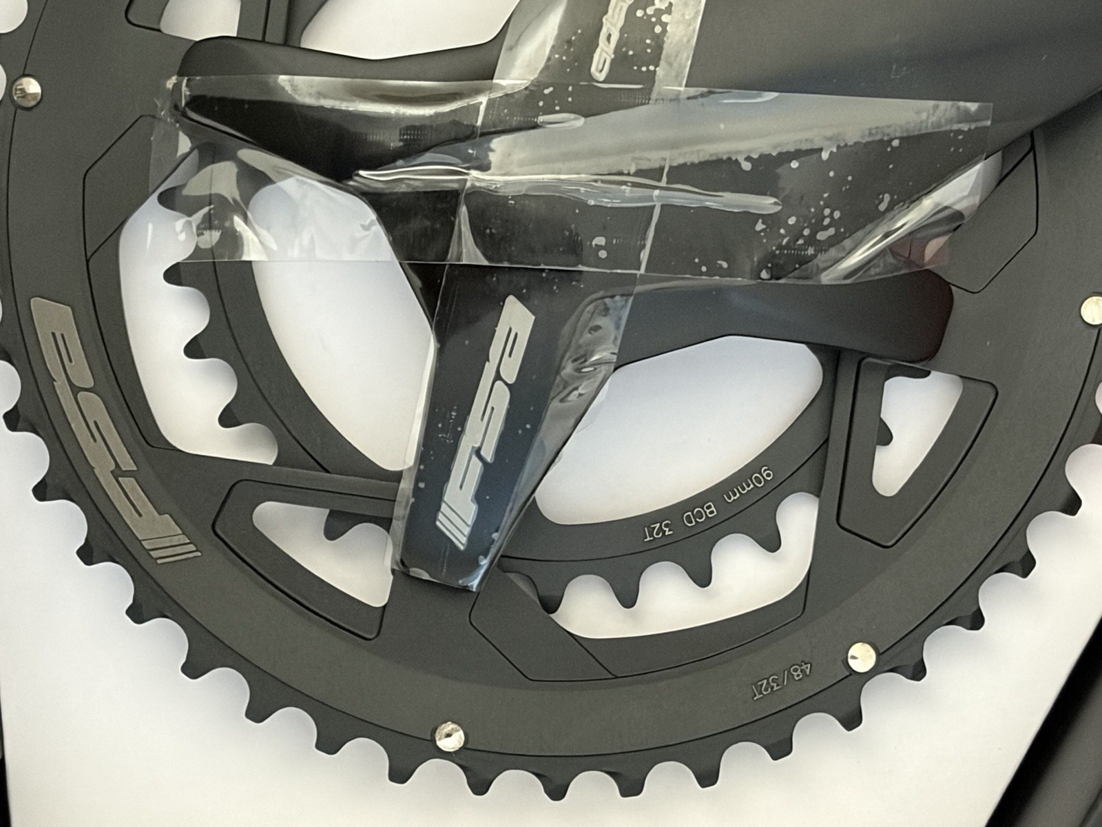 FSA Gossamer Pro BB386 EVO Crankset 48/32t 172.5mm Crank Arms Brand New
