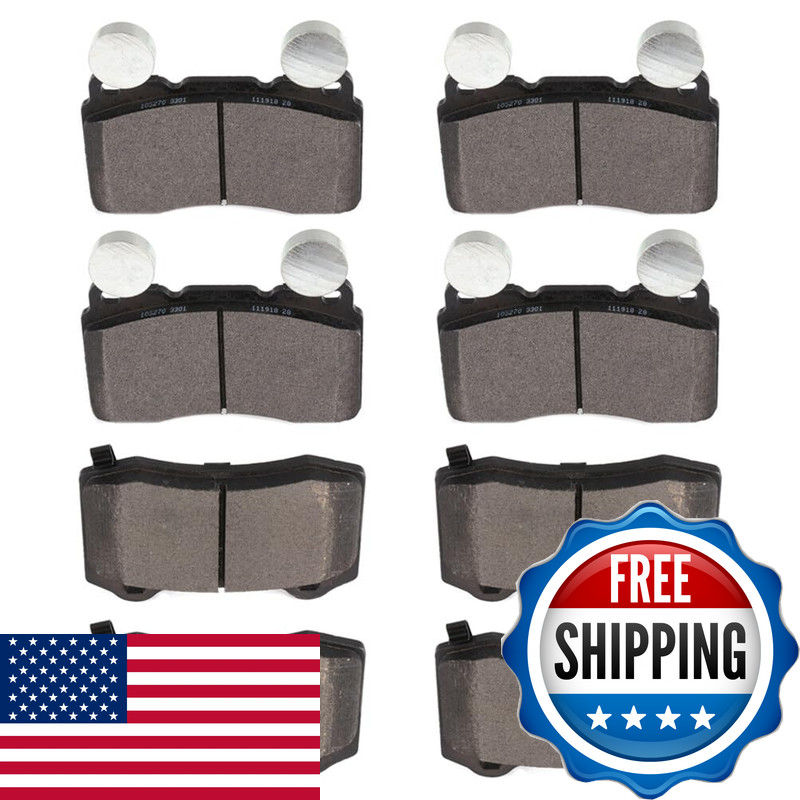 Scitoo D1053 D1474 Front Rear Semi-Metallic Brake Pads Sets Fit For Chevrolet