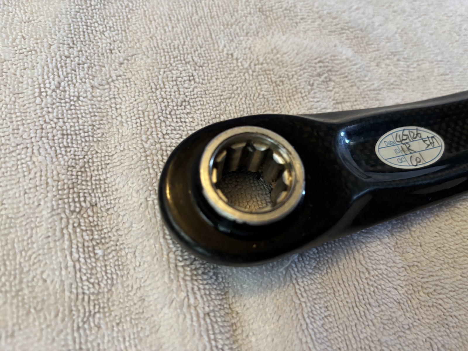 FSA Carbon Pro Team Issue Crankset 175mm with Carbon Spider –VG-EX