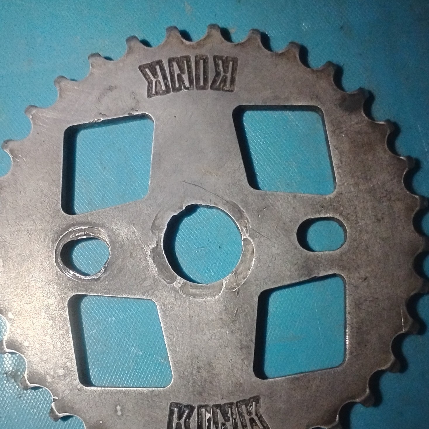 Kink BMX Aluminum Chainring Sprocket 33 Tooth Silver for BMX Bike, 1 Item