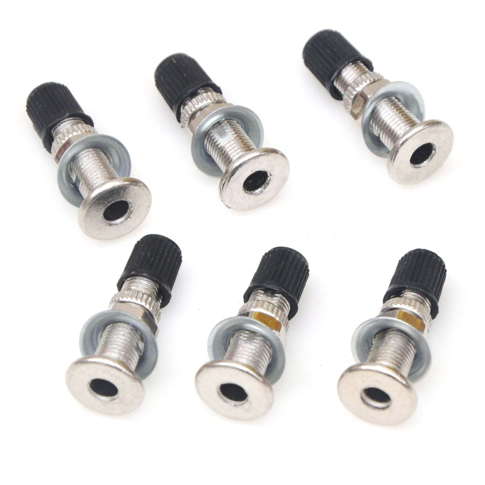 6x Bicycle A Set Valve Stem Kit for American Schrader Bike Inner Tube Repair