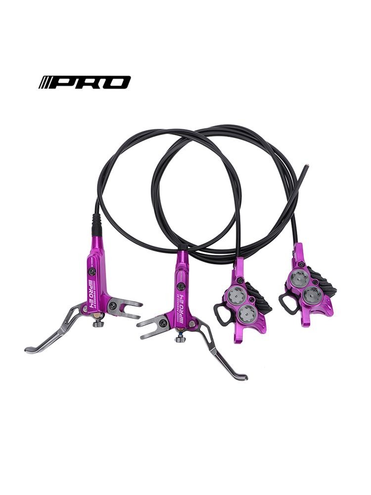 Iiipro E4 Mountain Bike Hydraulic Brake 800/1550mm Front Rear Brake Cooling 4 Pi