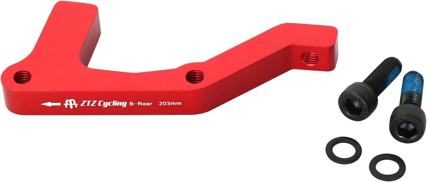 Disc Brake Adapter MTB Bike 180/203mm IS/PM Adapter Front&Rear Rotor Aluminium