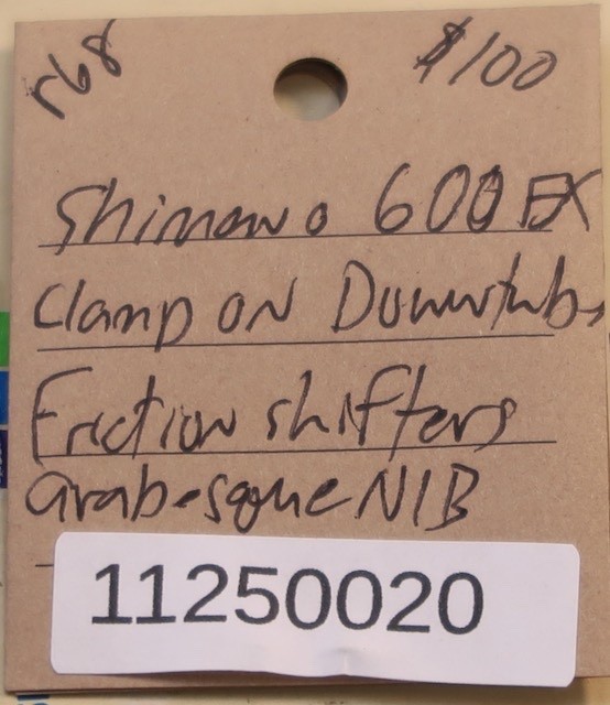 Shimano 600 Clamp on Downtube Friction shifters Arabesque NIB with extras