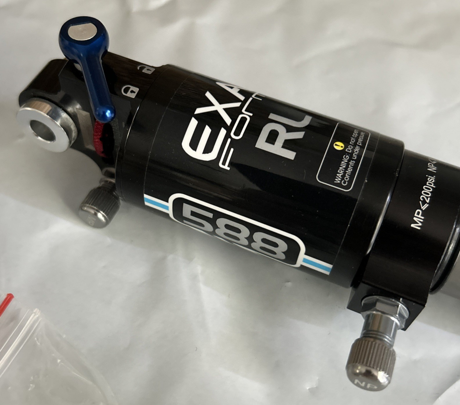 KIND SHOCK EXAForm 588RL Dual Air Rear Shock with Lockout, 165X38mm