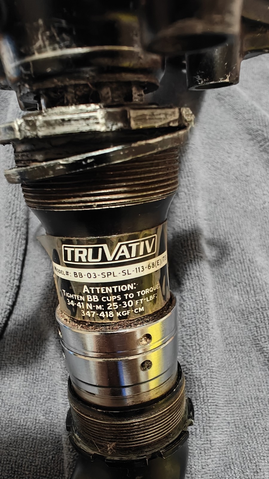 Truvativ FireX ISIS 175mm MTB Crankset w/ BB BSA 68mm Shell 113mm