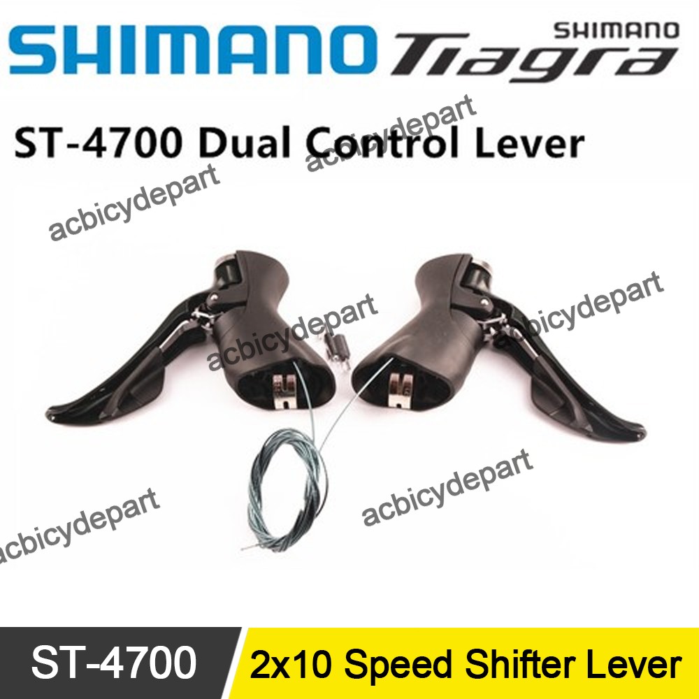 Shimano TIAGRA ST-4700 2×10-Speed STI Dual Control Shifter Lever for Road Bike