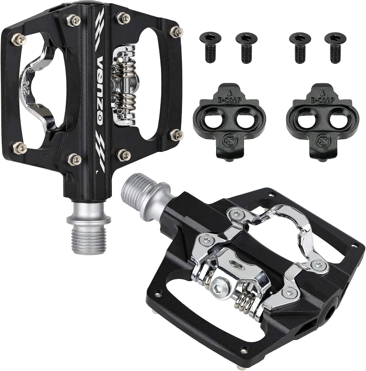 Multi-Use Compatible with Shimano SPD Mountain Bike Bicycle Sealed Clipless Peda
