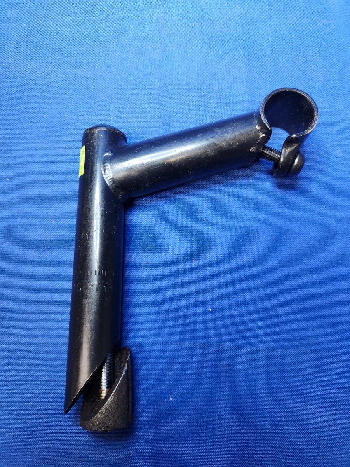 Vintage ALICO Quill Bike Stem Riser Black 25.4 Mtn Road 105 mm
