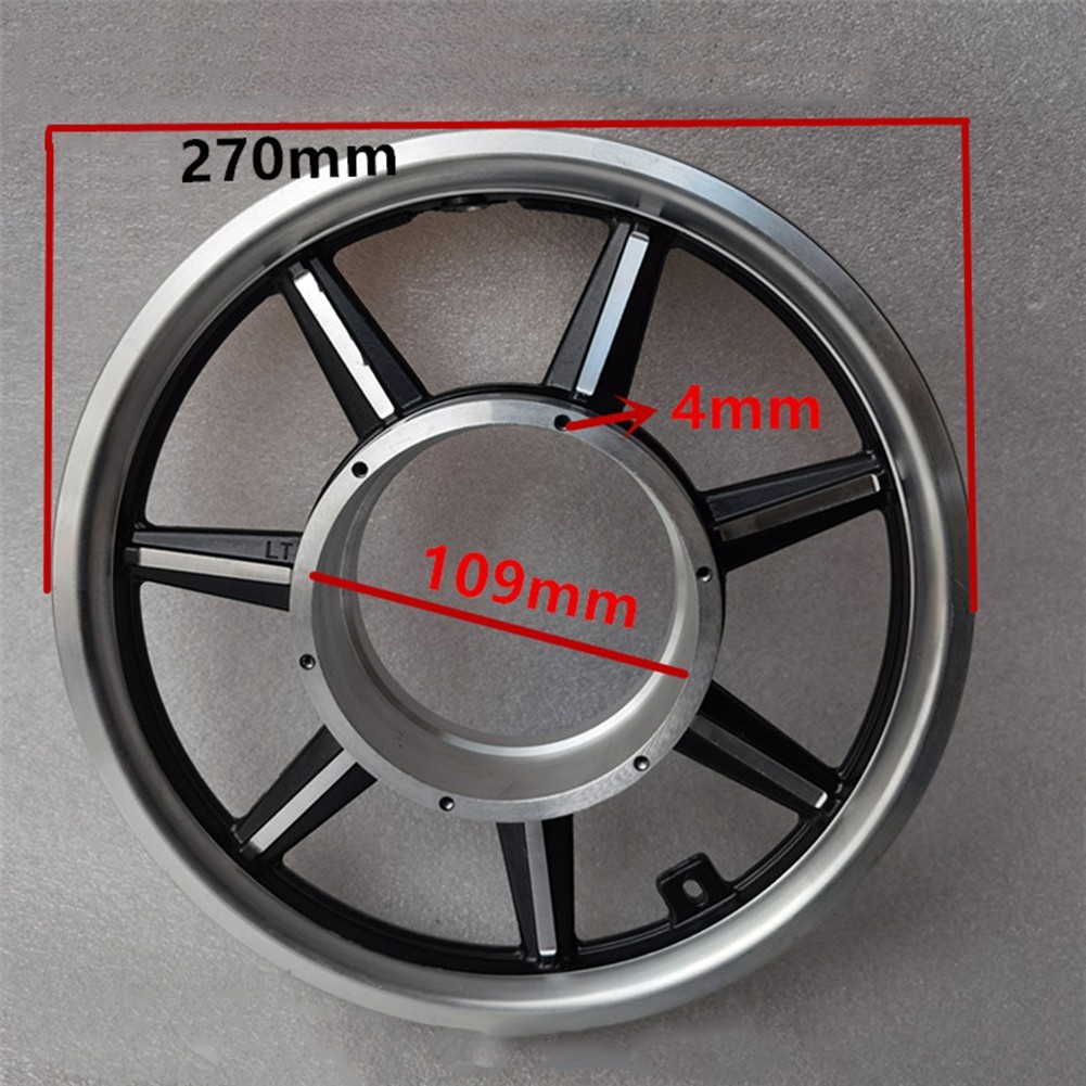 14 inch aluminum alloy alloy folding scooter electric bike rear wheel part