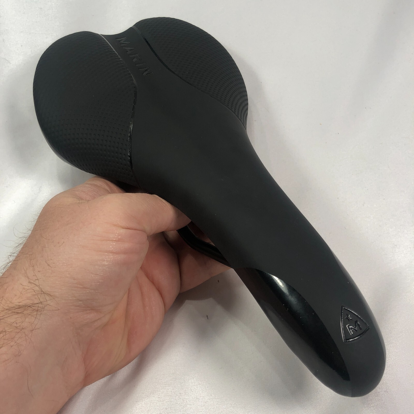 Marin Black Bike Seat Bicycle Saddle For Performance or Leisure Riding Support