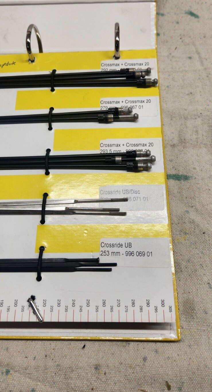 Mavic MTB spokes – Assorted Spokes Model and Sizes – New