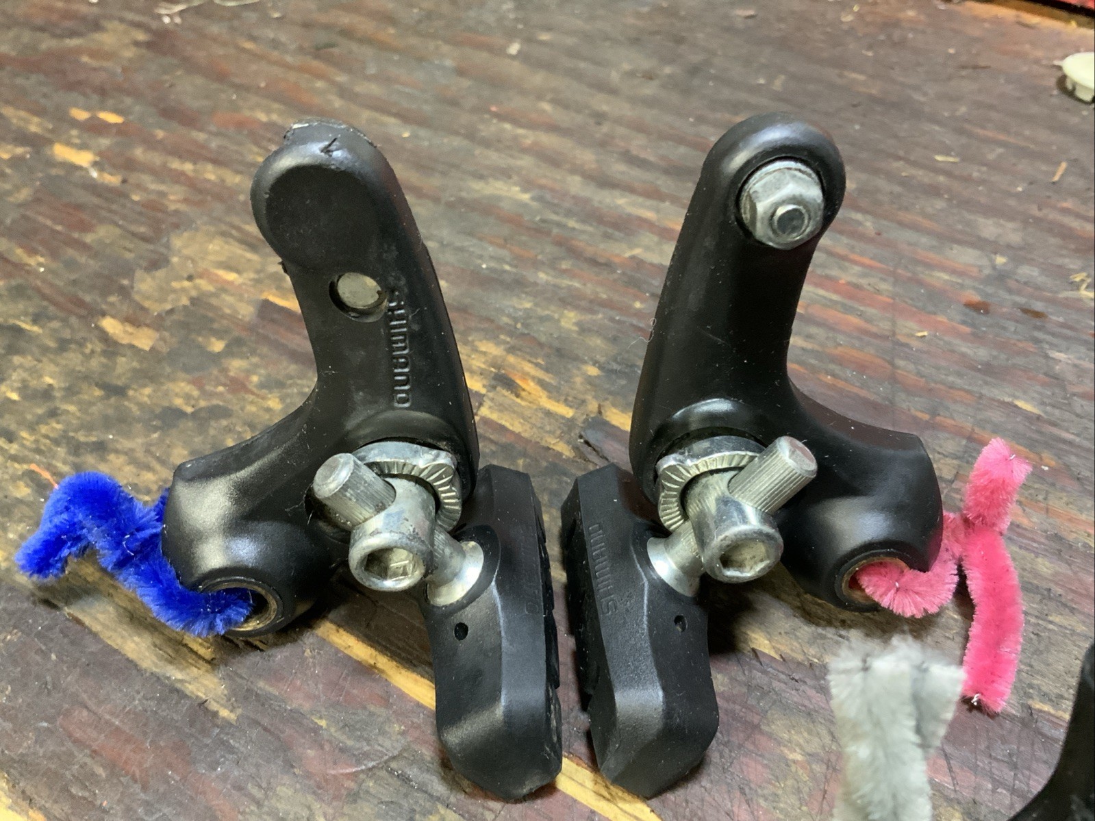 Shimano 200GS Cantilever Brakes Front + Rear Set BR-M200 Black Japan