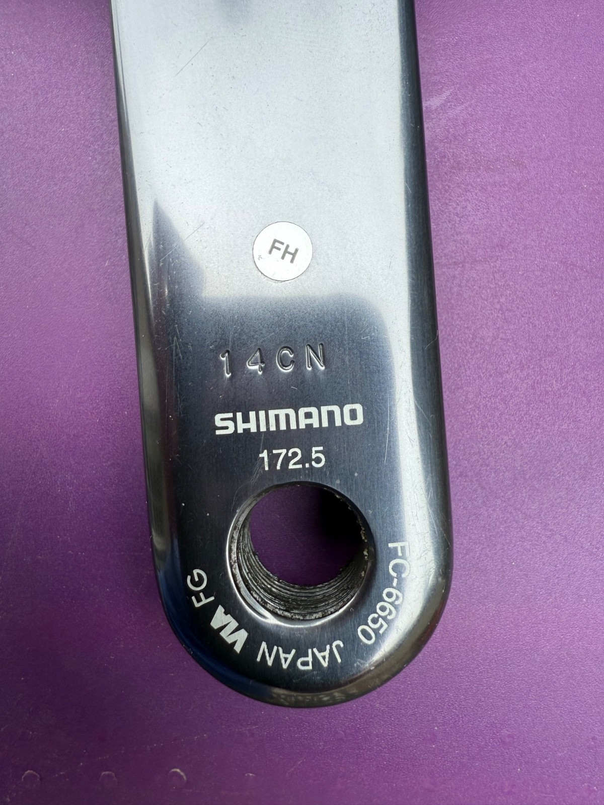Shimano Ultegra FC-6650 – 172.5MM – 50/34 – 10 Speed Crank