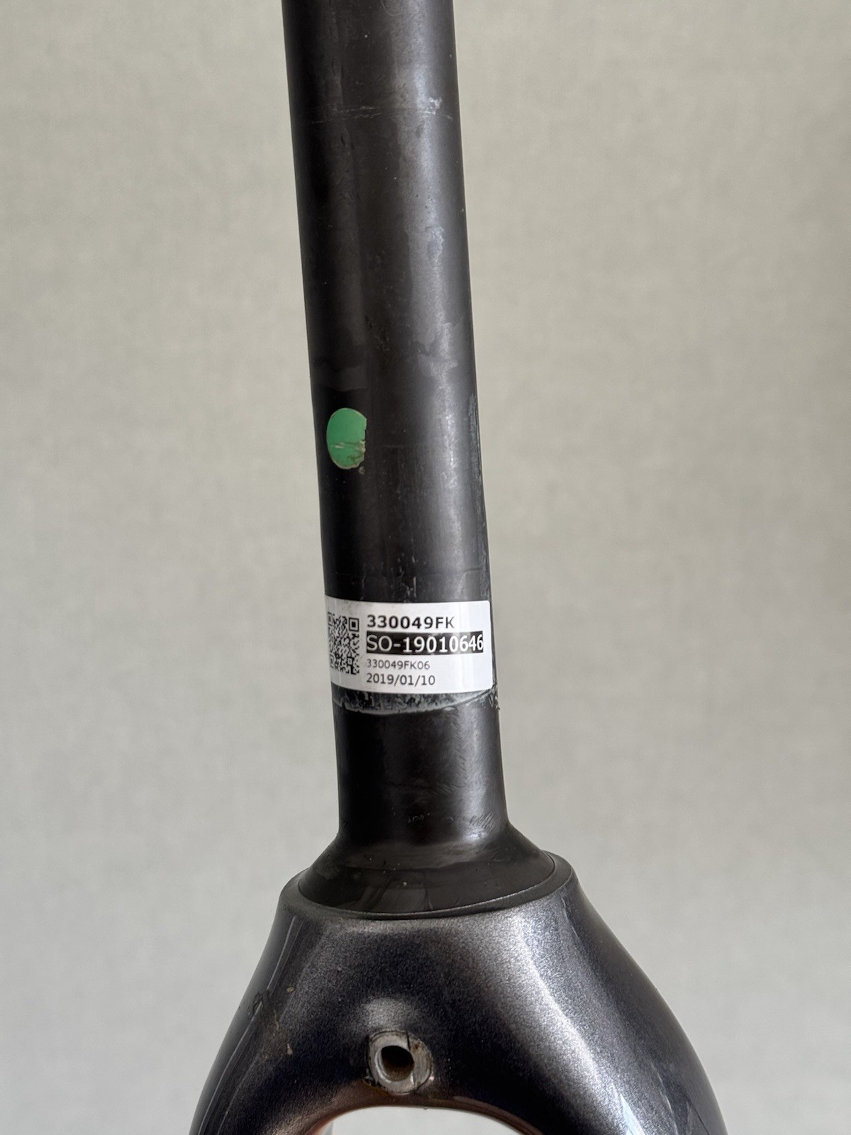 Cannondale 700 M CAADX Fork, 1-1/8″ to 1-1/4″ steerer, Full Carbon, Flat Mount