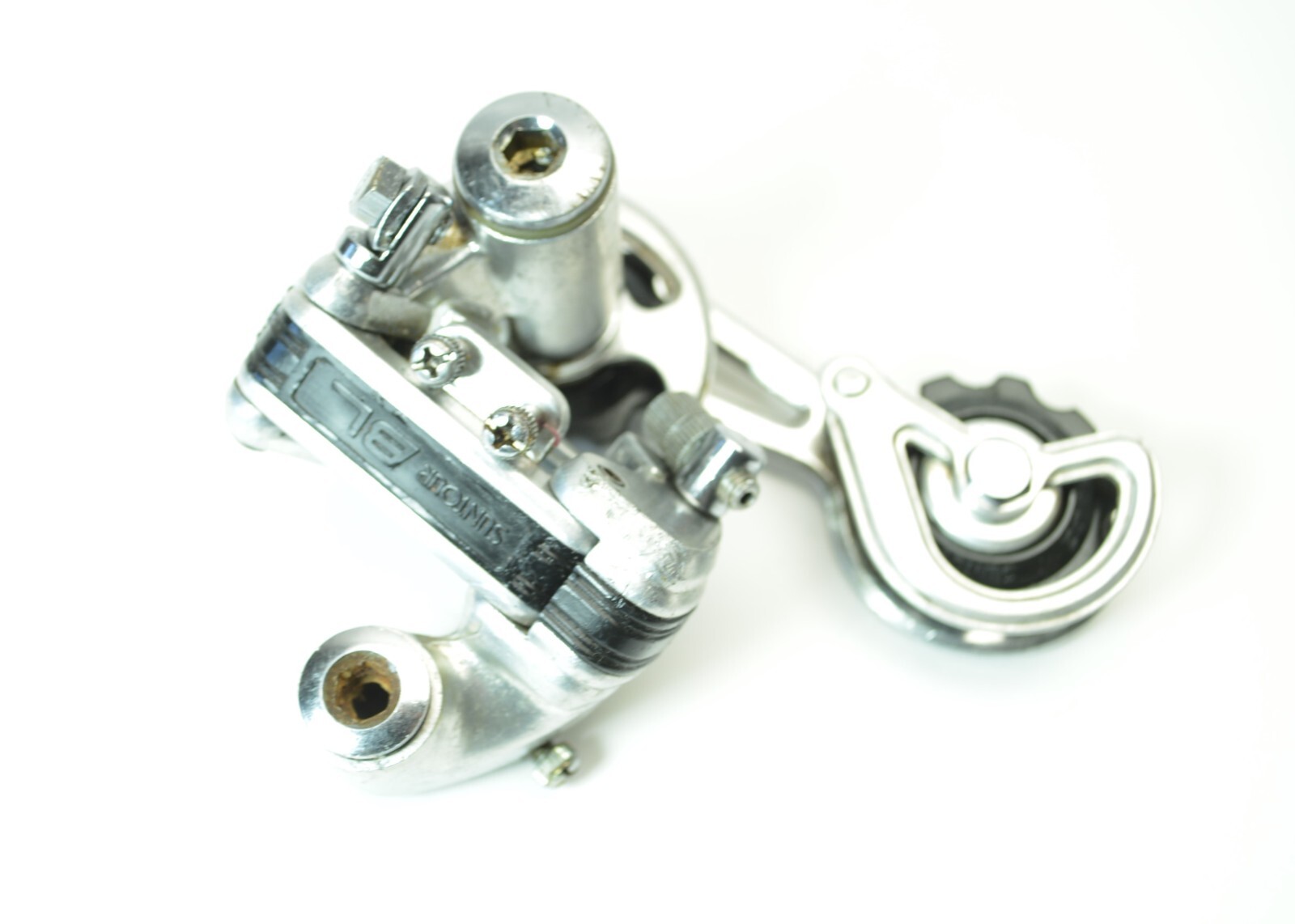 MAEDA SUNTOUR BLUE BL BICYCLE MEDIUM OPEN CAGE BOLT-ON REAR DERAILLEUR