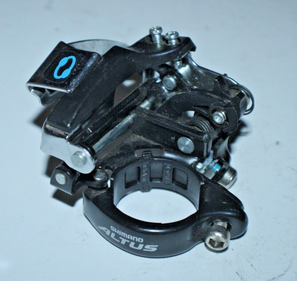 Shimano Altus Triple Front MTB Derailleur FD-M310 34.9mm 66-69° Silver Ships USA
