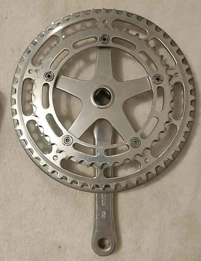 Vintage Takagi Tourney ST Double Crank Set 170mm 52/40T