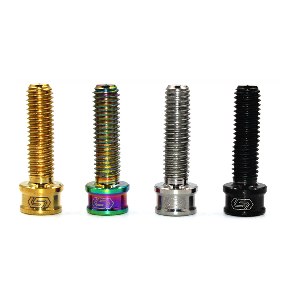 M5x10/12/14/16/18/20/25mm cylindrical head bolt ti Titanium screws ultra light