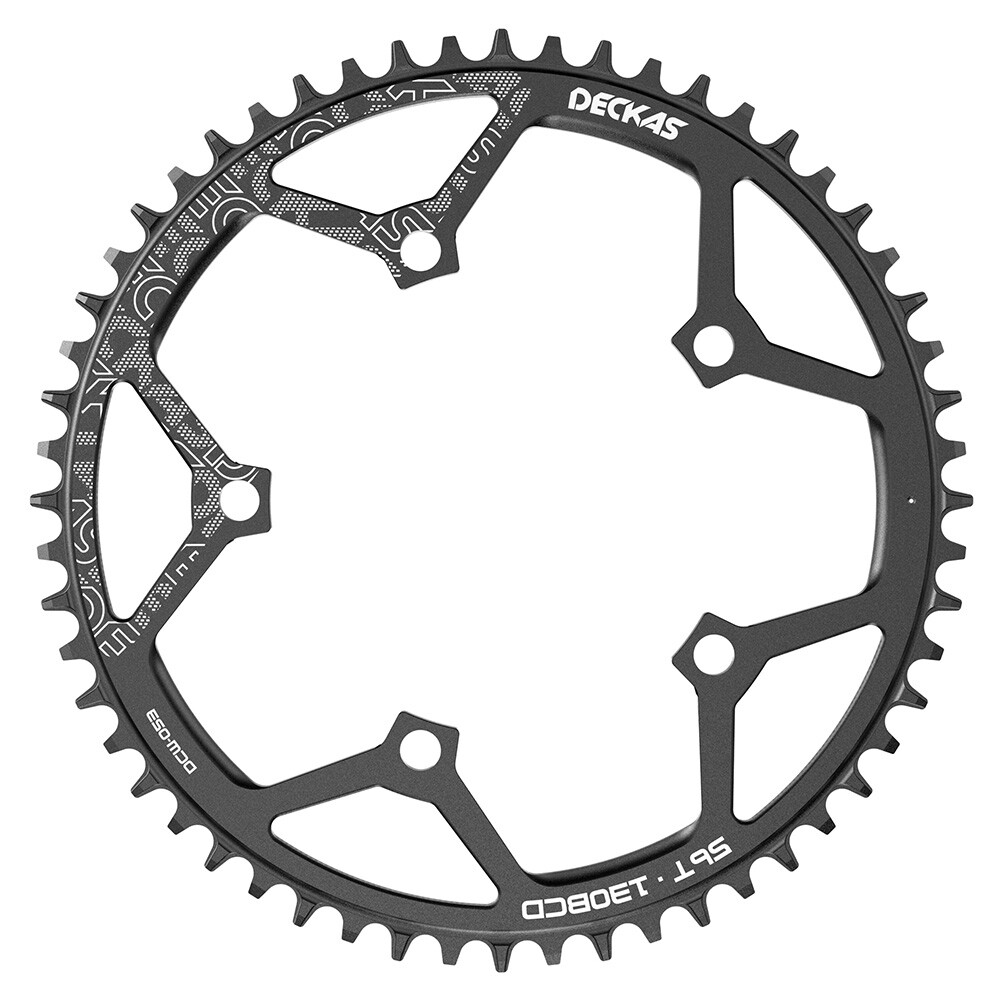 DECKAS 130BCD Chainring Bike Narrow Wide Chainwheel 50-58T for 7 8 9 10 11 Speed