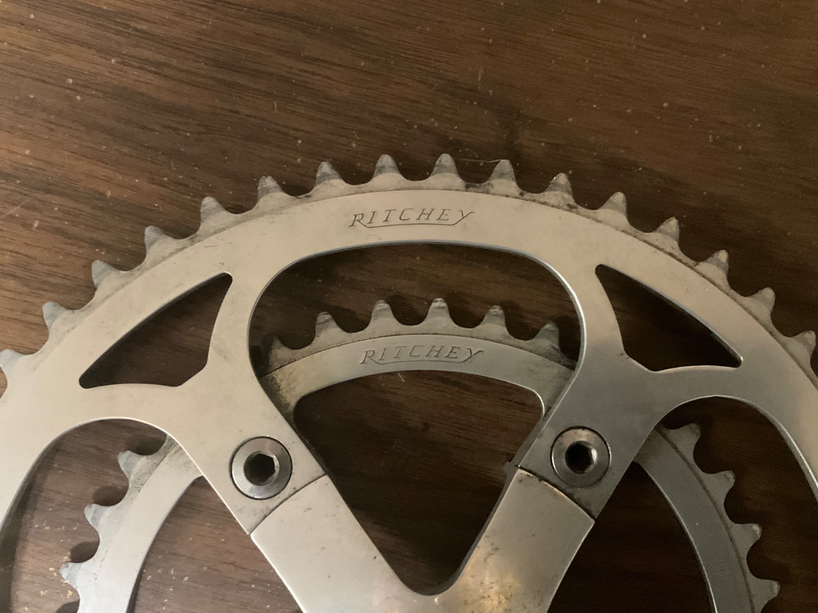 Ritchey Logic crankarm, driveside only,172.5, 53-38 rings, rings are Ritchey,