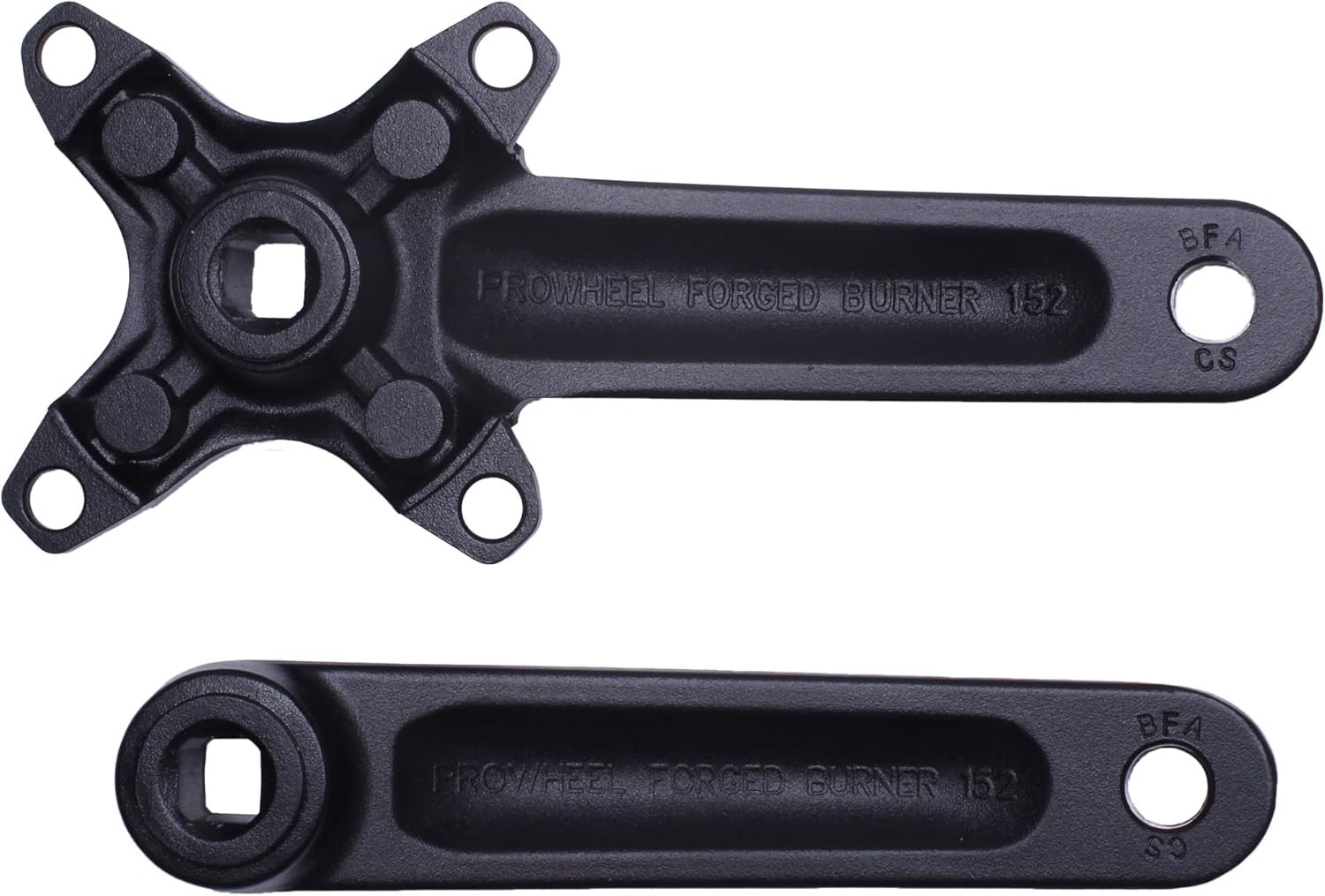 Bike Crank Arm,One Pair Universal 175MM BCD 104MM Square Hole Bike Crank Arm for