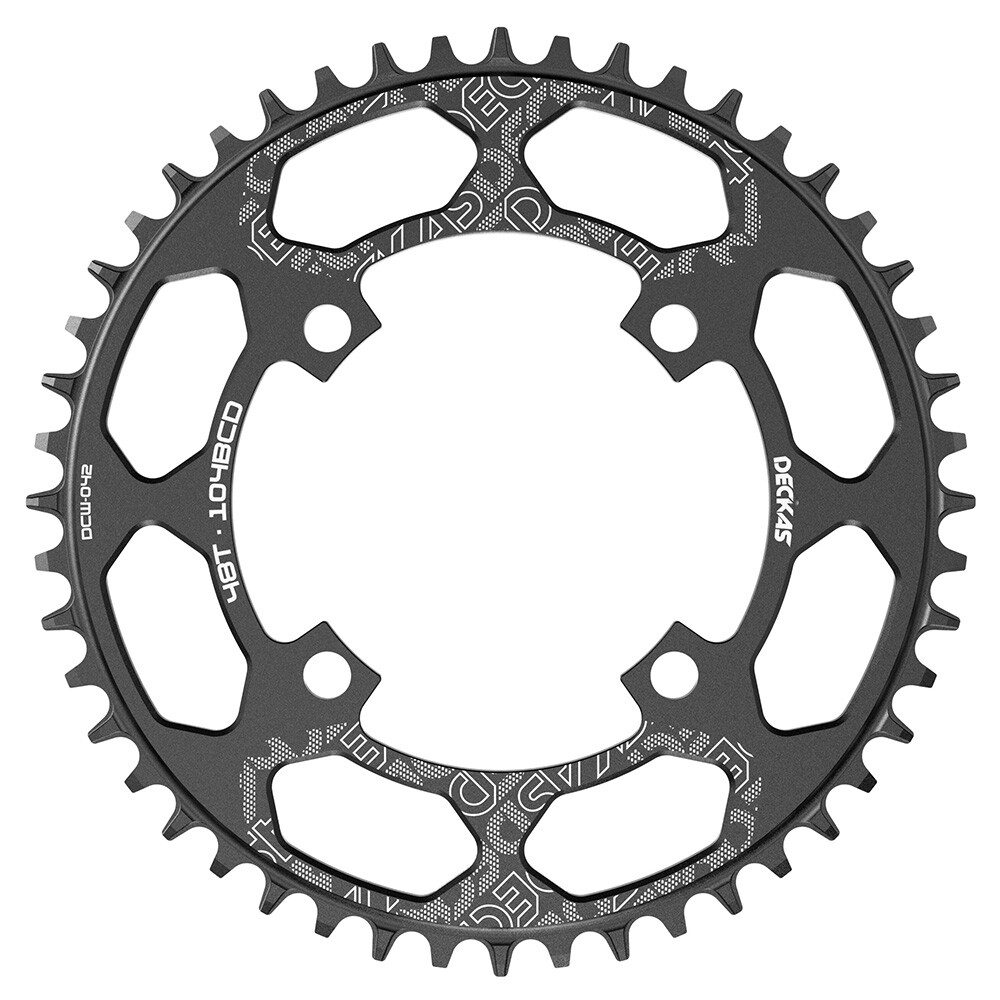 DECKAS 104BCD MTB Round Oval Narrow Wide Chainring 30 32 38 46 48 52T Chainwheel