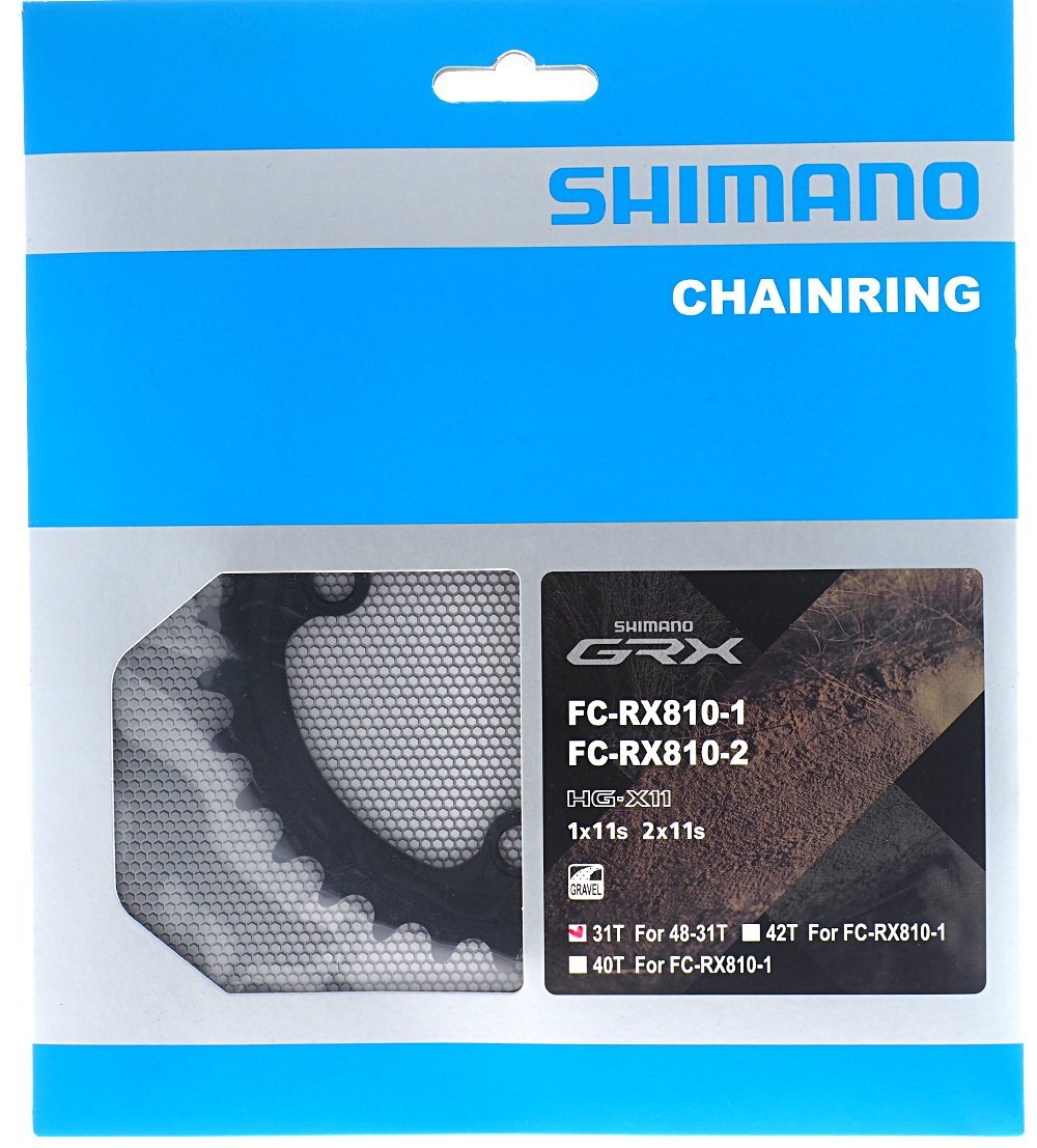 Shimano GRX FC-RX810-2 2×11 Speed CRANKSET 31T Chainring for 48-31T Crankset
