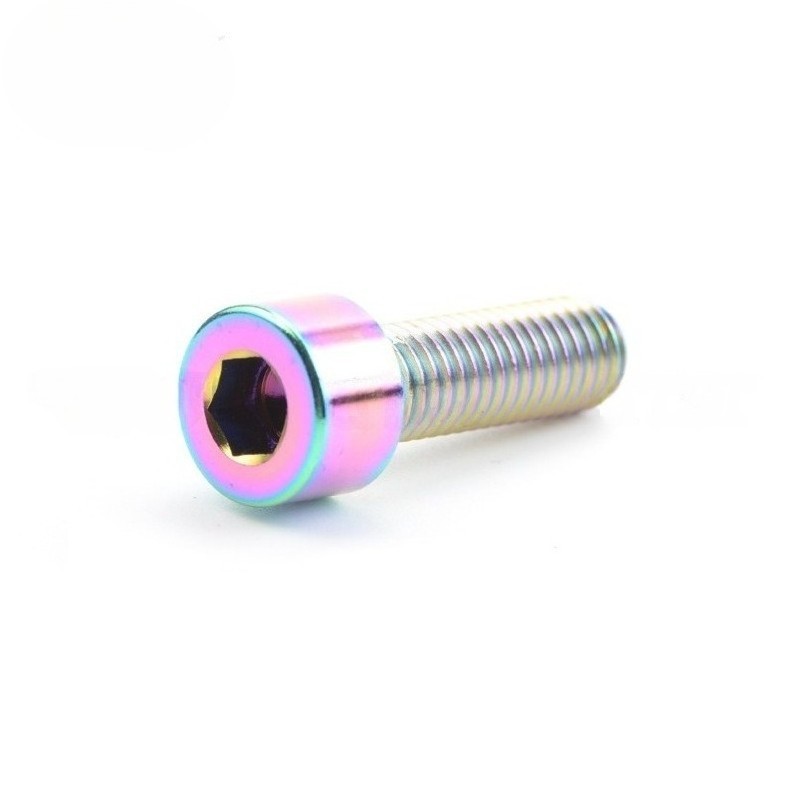 Titanium Bolt M8x15 20 25 30 35 40 45 50 60 70mm Socket Cap Hex Allen Ti Screws