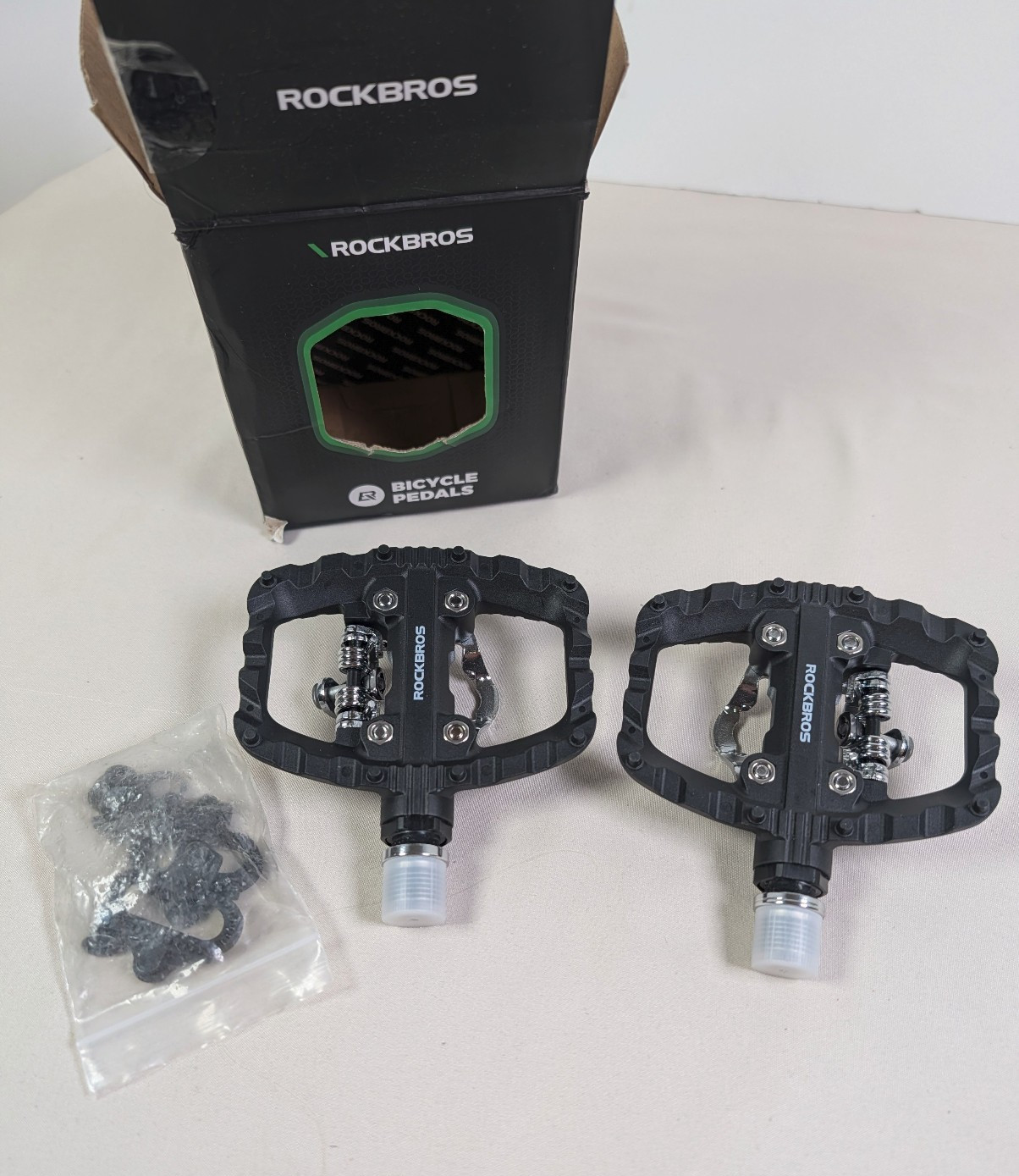 ROCKBROS PD303 MTB Road Bike Clipless Platform Pedals SPD Compatible New