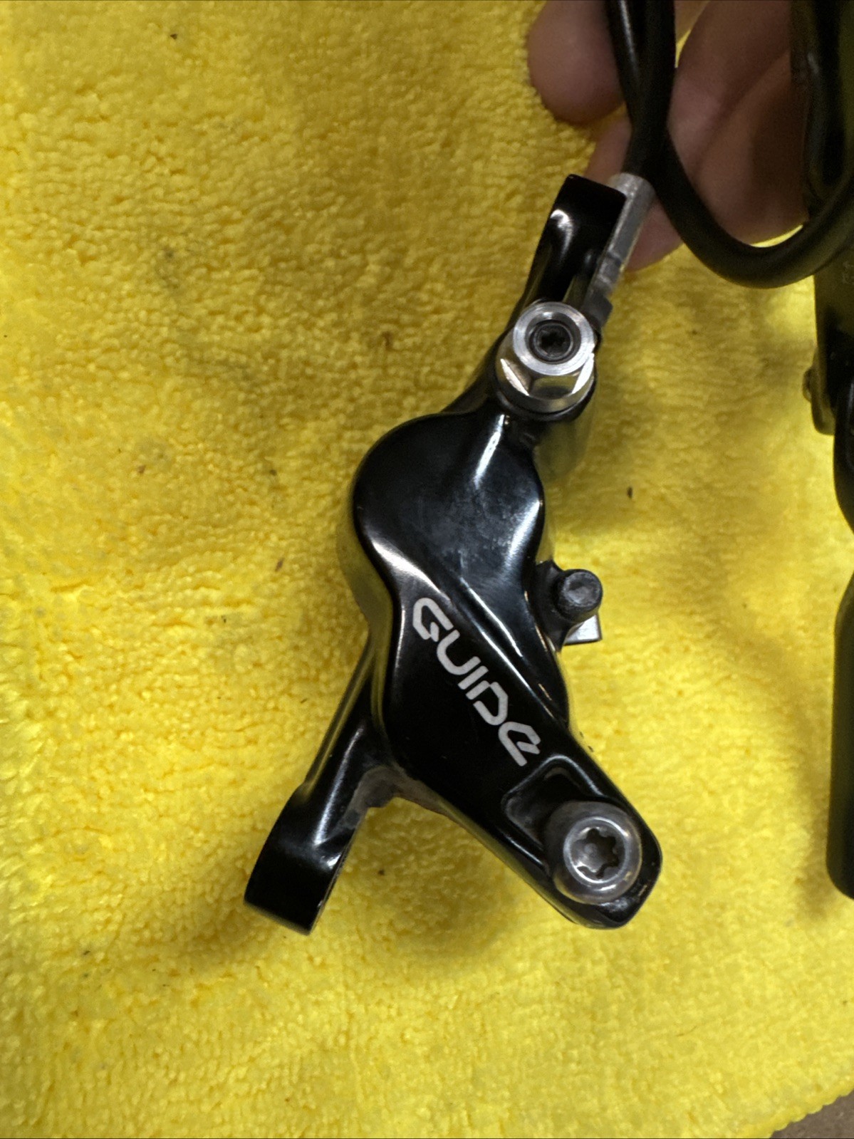 SRAM Guide RSC Hydraulic Disc Brake Set Caliper Lever PAIR For Parts or Repair