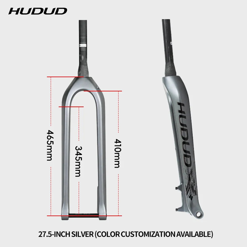 27.5/29 Inches Carbon MTB Fork Boost Thru Axle 15*110mm Tapered Internal Routing