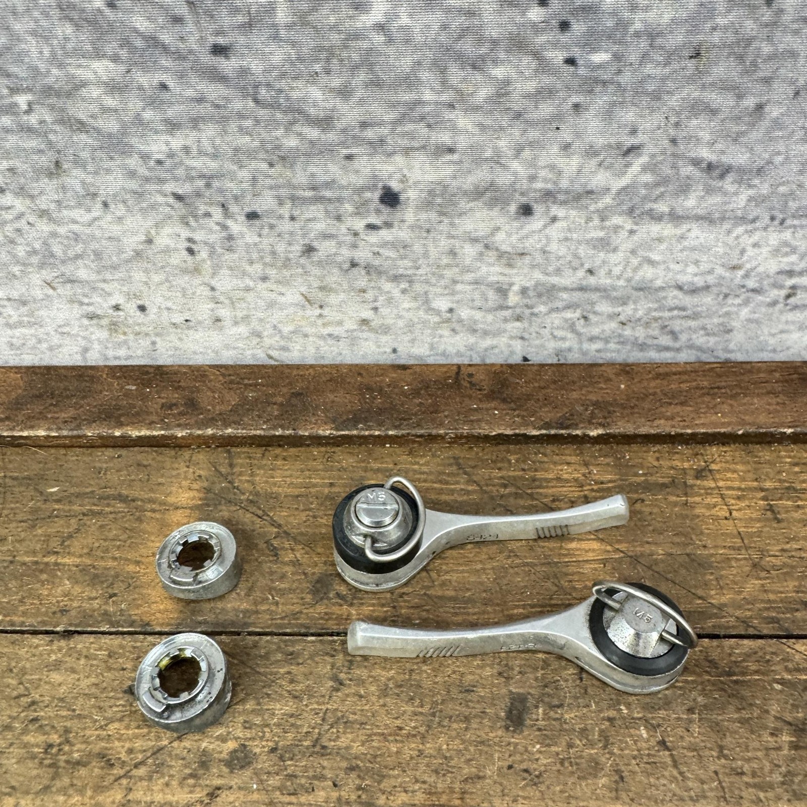 Vintage Shimano Light Action Derailleur Set FD-Z206 Shifter Group Japan Road