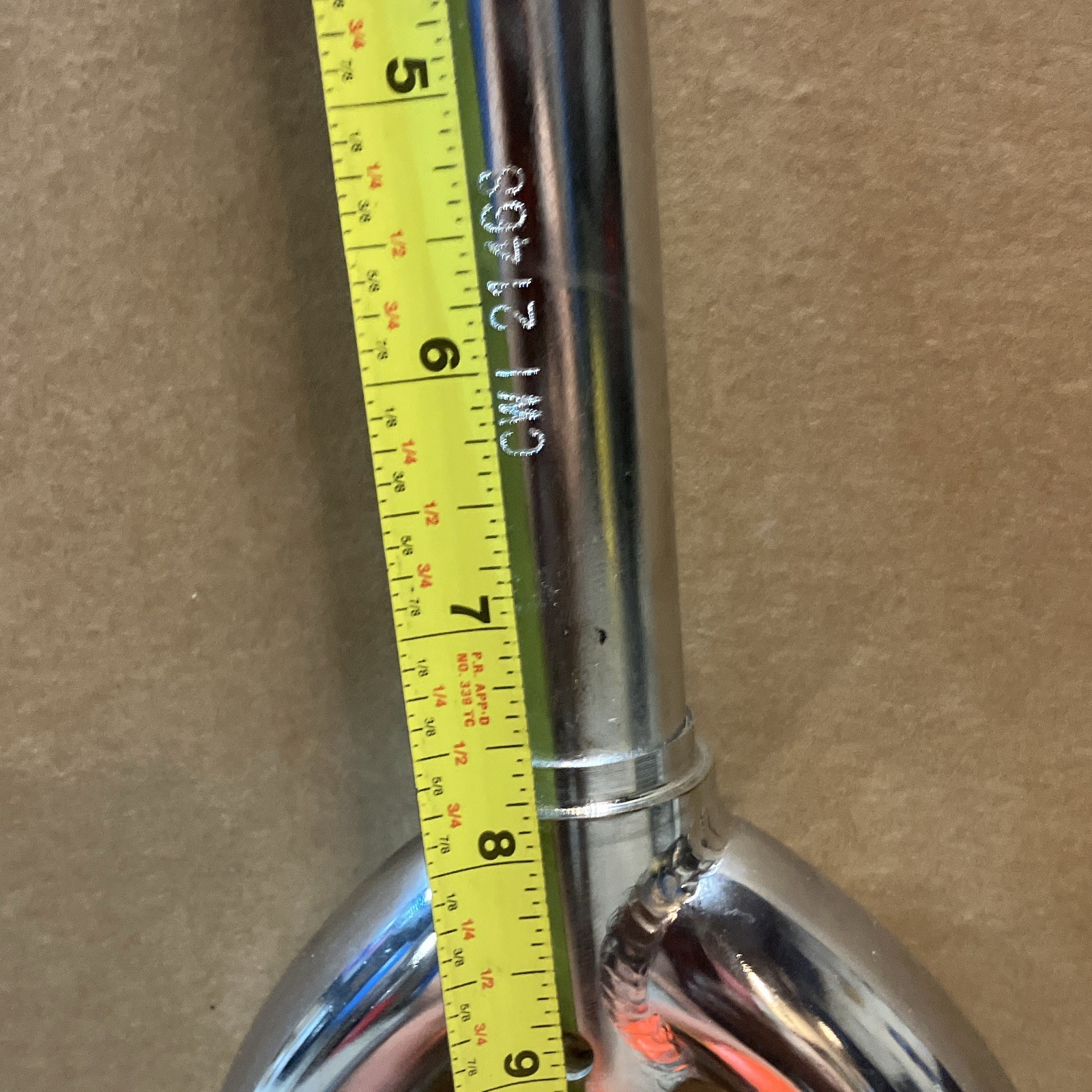Silver Steel Rigid 26 in Bicycle Fork, 1 in Threaded Steerer, Cruiser