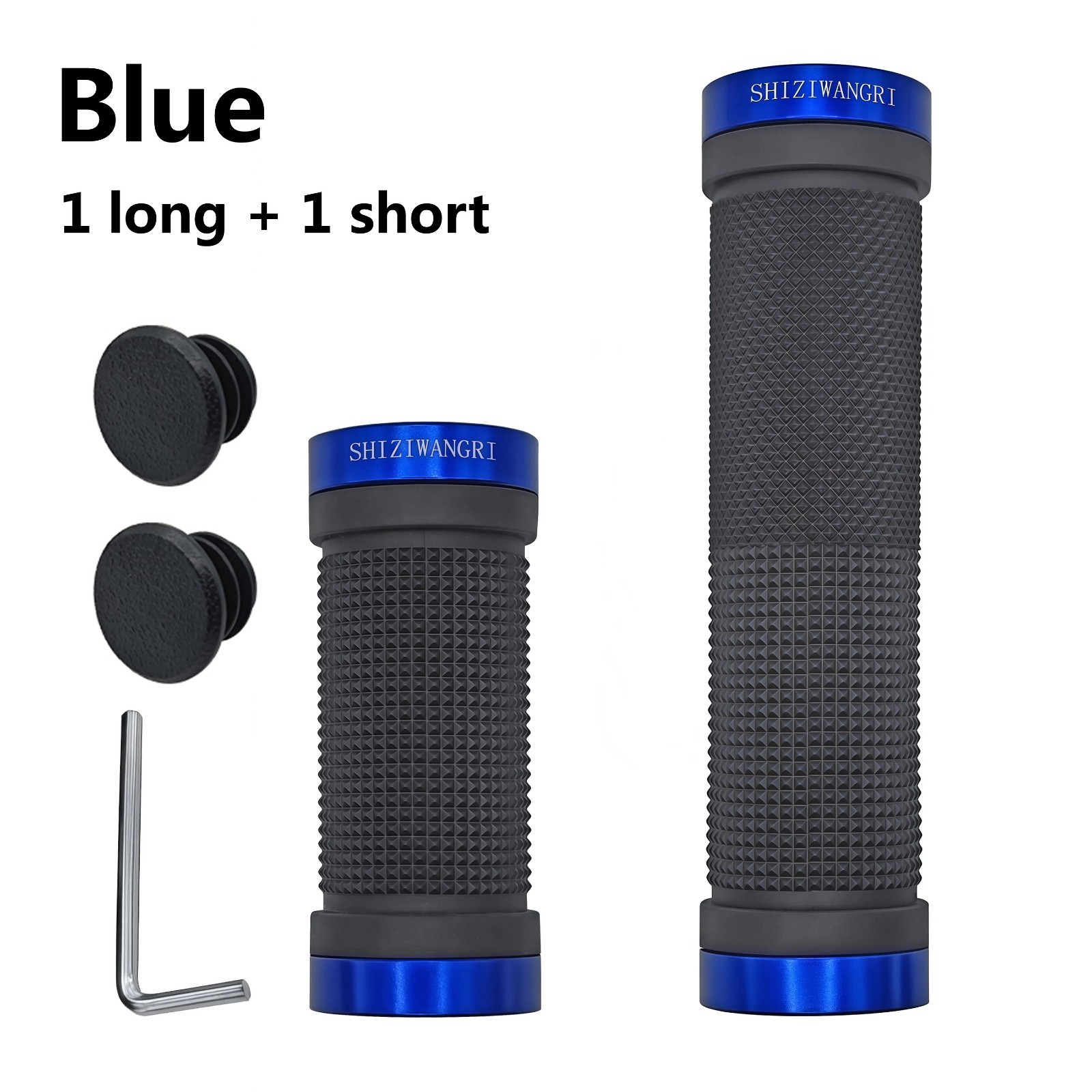 SHIZIWANGRI MTB Bike Grips Ergonomic Rubber Anti Skid Handlebar Covers