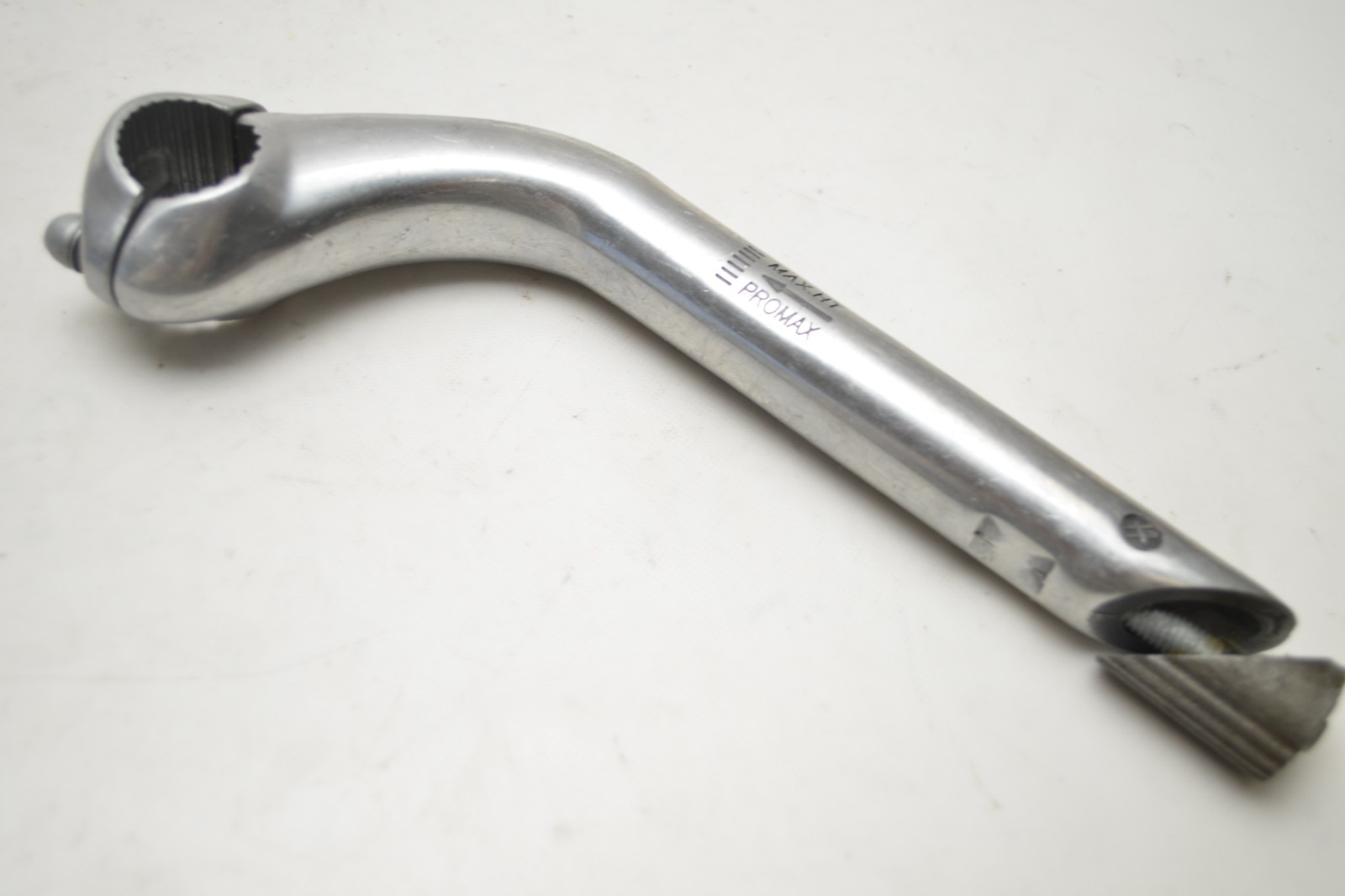 PROMAX 25.4 MM BICYCLE QUILLED RISER STEM 60 MM REACH 25.4 MM DOUBLE BOLT CLAMP