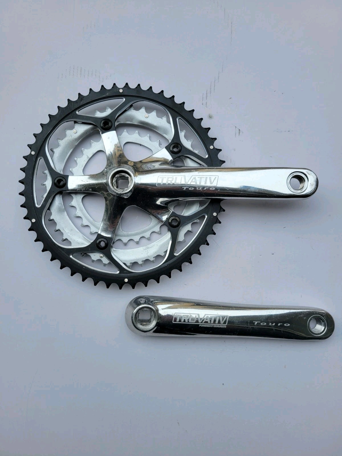 Truvativ Touro triple crankset 170mm square taper road touring 52-42-30