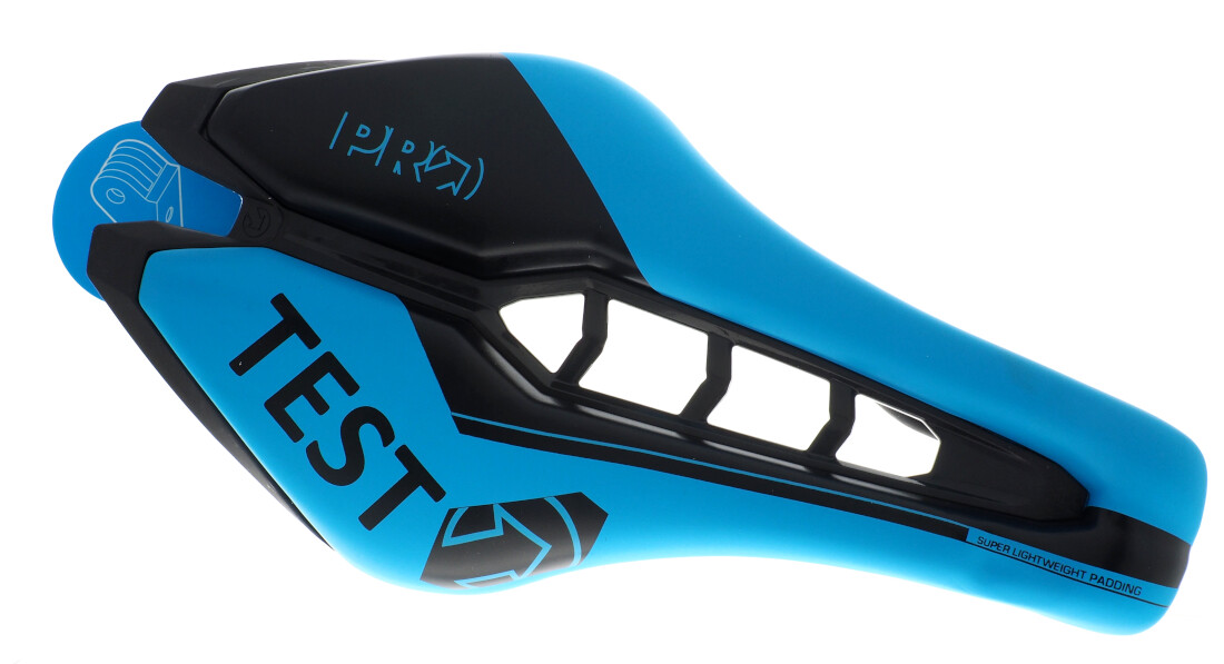 SHIMANO PRO TSA 1.2 TT/Tri TEST Saddle Stainless 7x7mm Rails, Blue 132mm