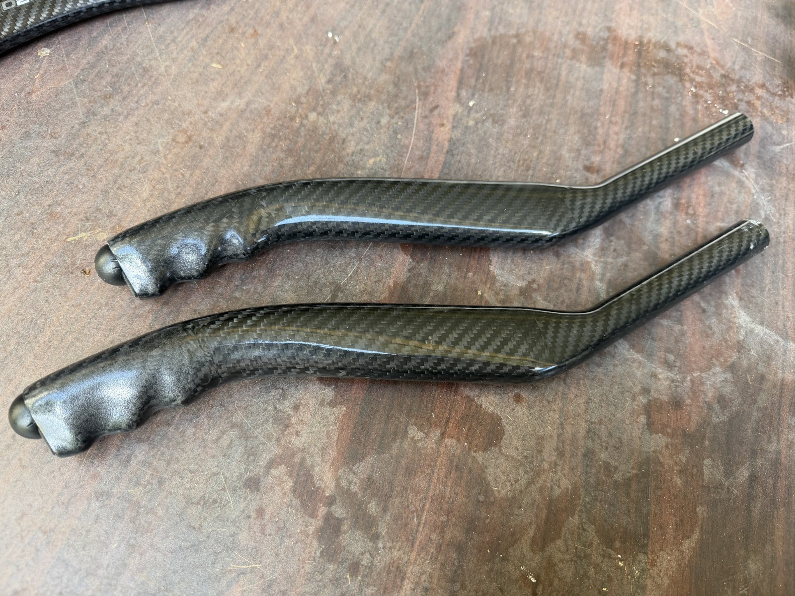 AeroCoach Carbon Extensions 35 Degree 22.2 Aero TT bars for Triathlon