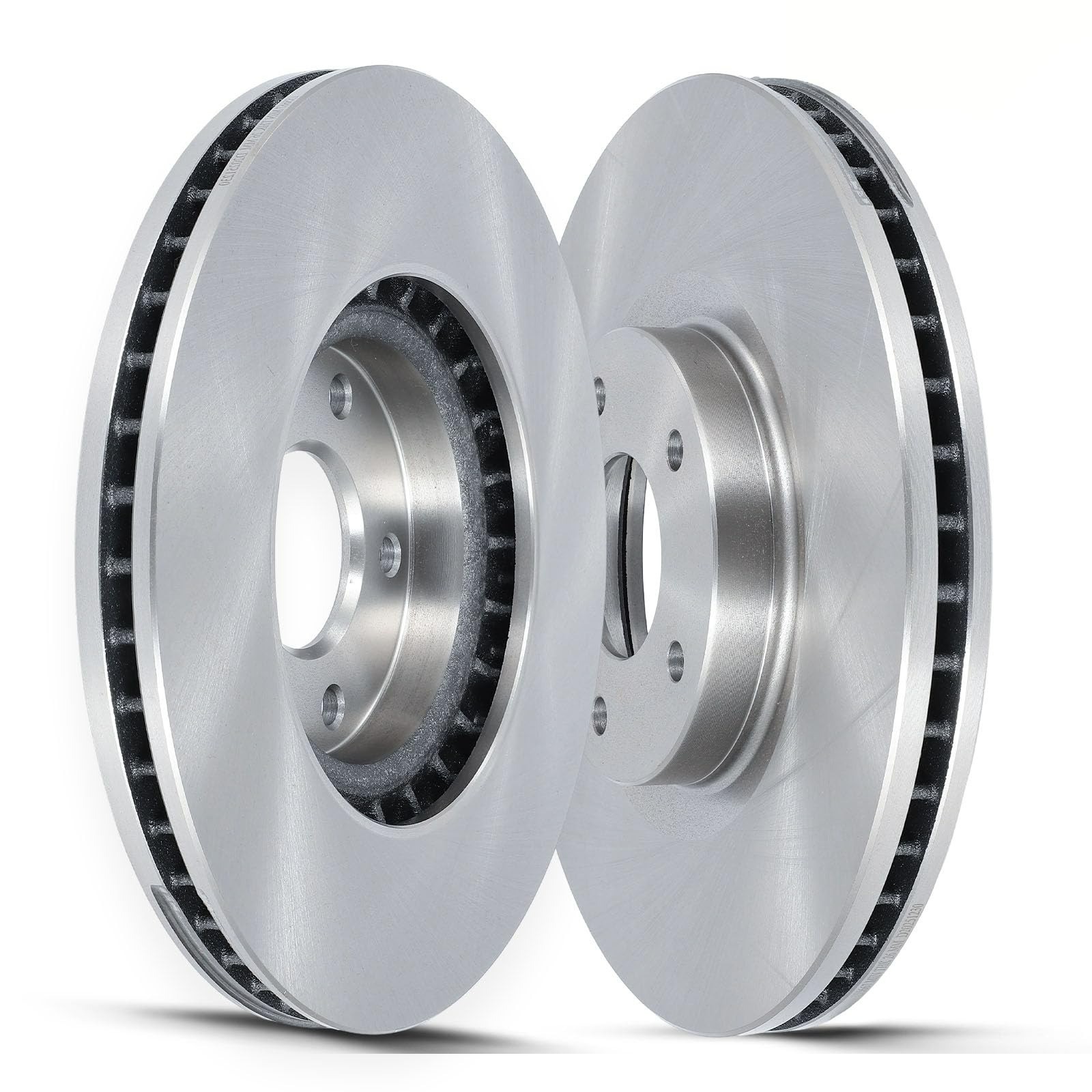 SCITOO Front Brake Rotors 2pcs Drilled & Slotted for Chrysler Dodge Jeep