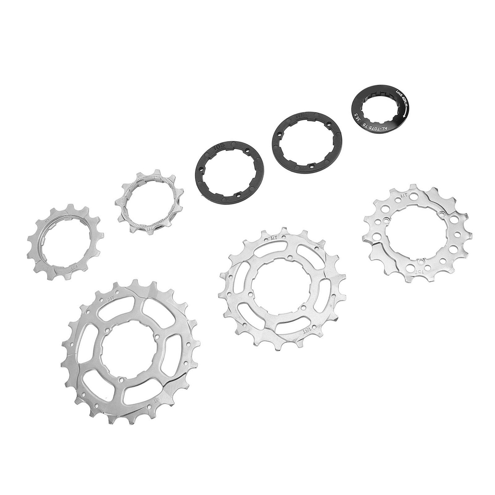 5 Speed Bike Cassette Stainless Steel Aluminum Alloy Smooth Cycling Bike Fl TTAH