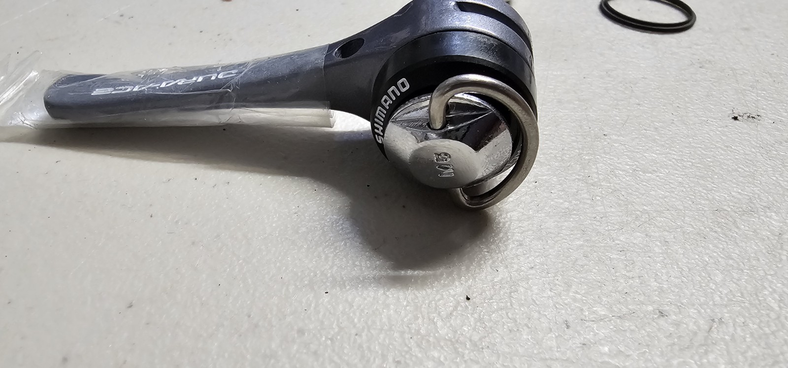 Shimano Dura-Ace SL-7400/7401 6-Speed Down Tube SIS Shifter Set w/ Cables