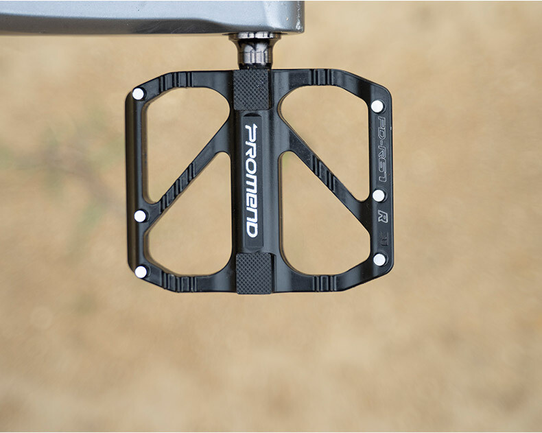 PROMEND Folding Bike Pedals Quick Release MTB Road Bicycle Flat Pedals 3 Bearing